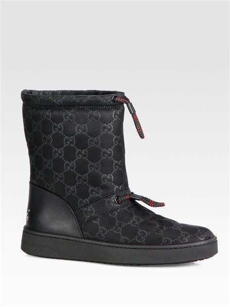 gucci winter boot|gucci boots with rhinestones.